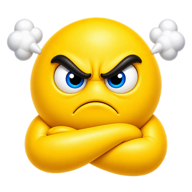 Angry / disagree